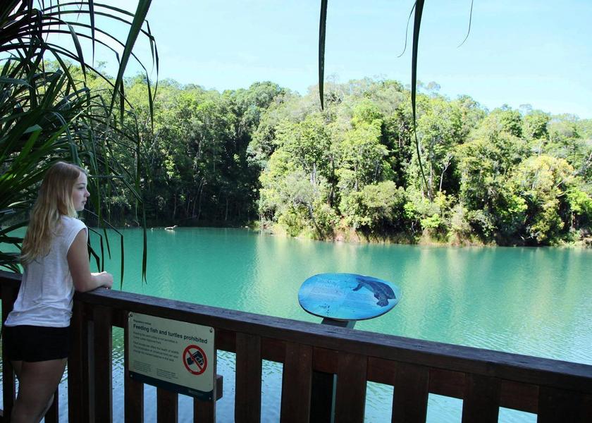 Queensland Lake Eacham Nearby attraction
