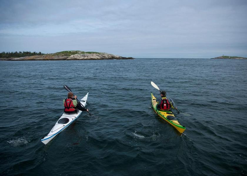 Maine Kennebunkport Canoeing