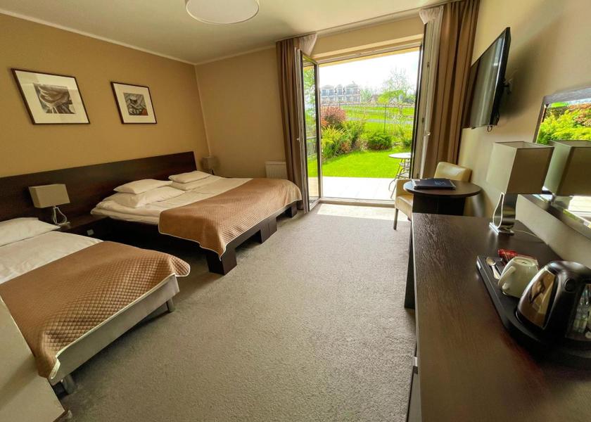 Warmian-Masurian Voivodeship Mikolajki Double or Twin Room with Garden
