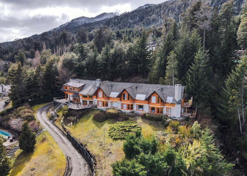 Neuquén Villa La Angostura Aerial view