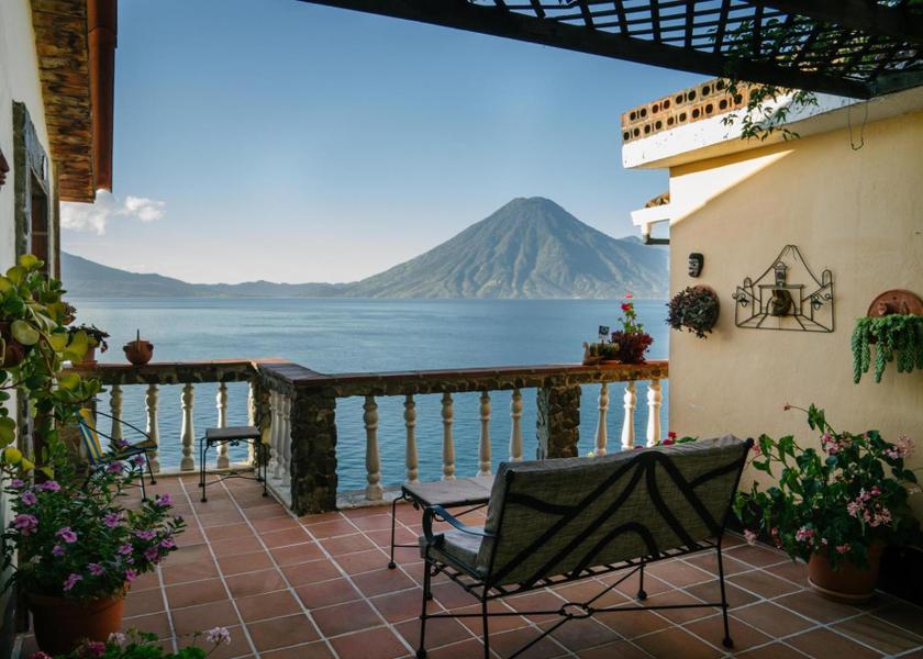 Sololá Santa Cruz La Laguna Balcony/terrace