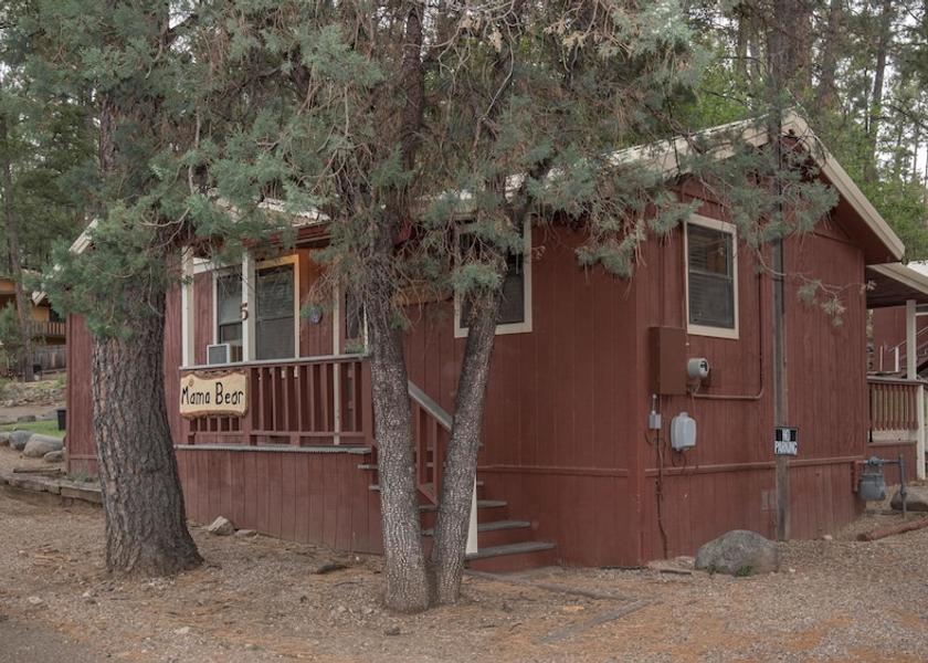 New Mexico Ruidoso Property entrance