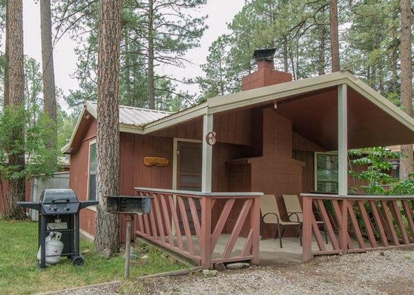 New Mexico Ruidoso Property entrance