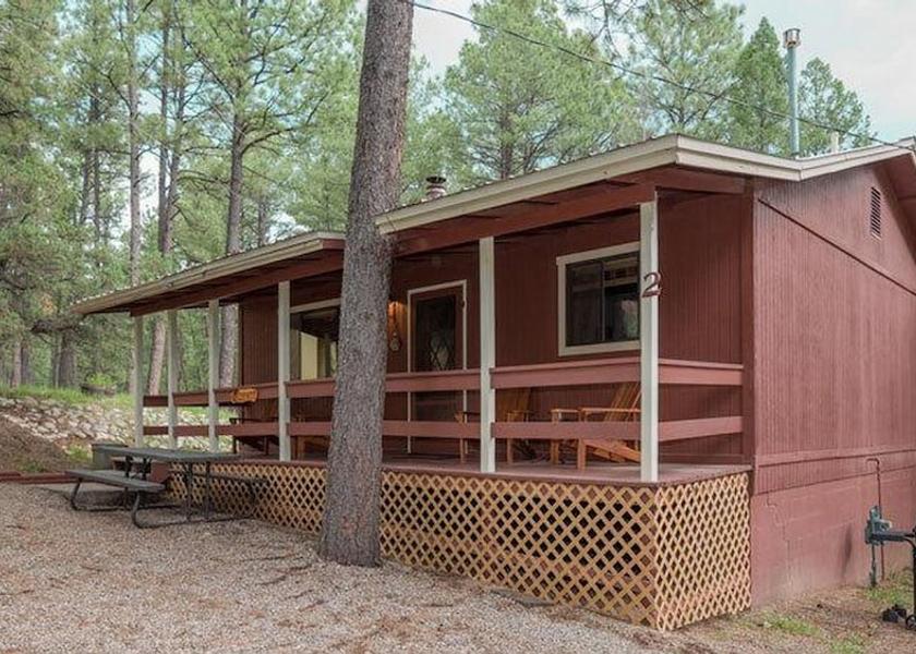New Mexico Ruidoso Property entrance