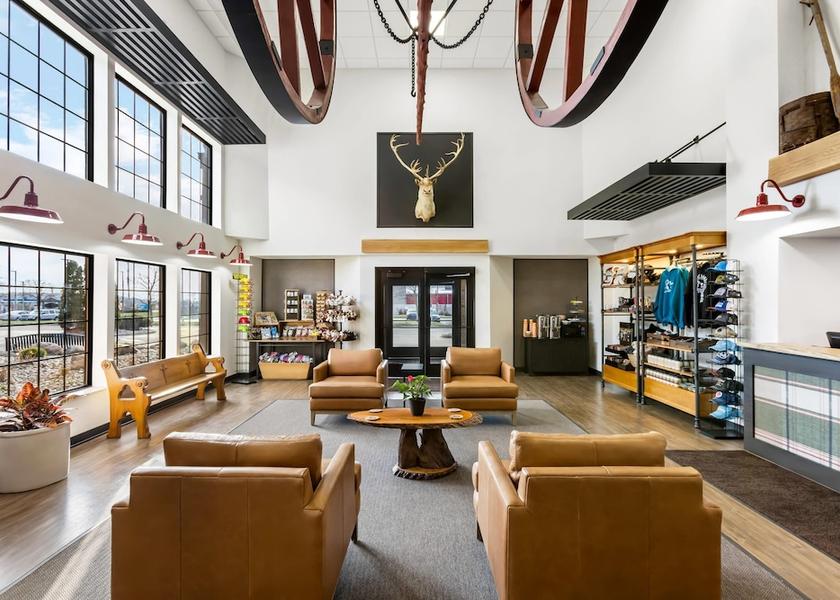 Michigan West Branch Lobby