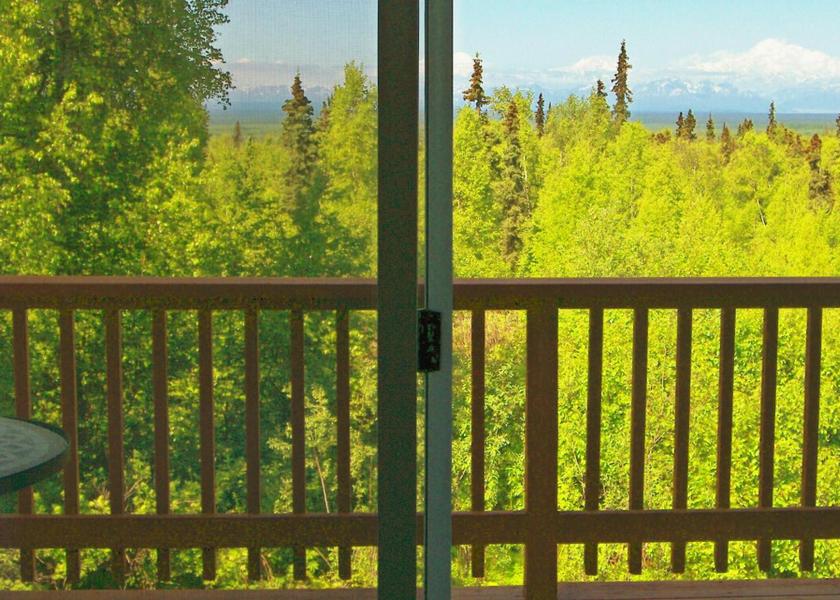 Alaska Talkeetna Balcony/terrace