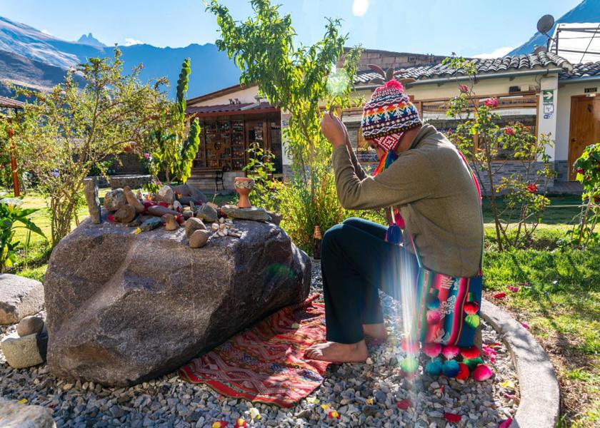Cusco Region Ollantaytambo Garden