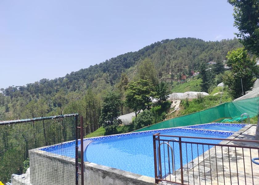 Himachal Pradesh Chail Hotel View