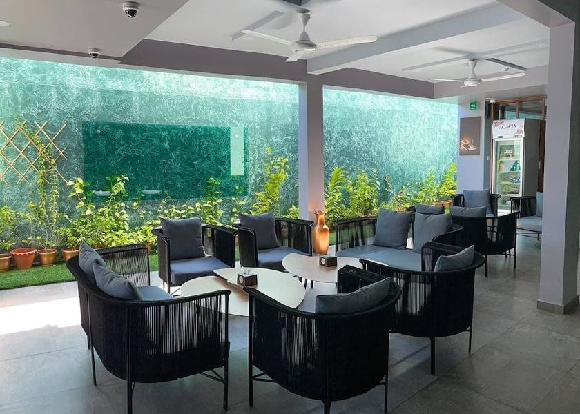 Kaafu Atoll Hulhumalé Lobby sitting area