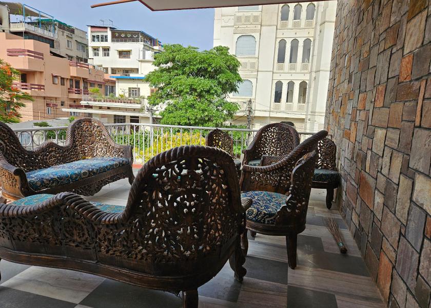 Rajasthan Jaipur Heritage Deluxe Double Room with Balcony