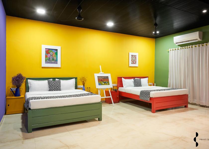 Maharashtra Alibaug 2 Double Beds