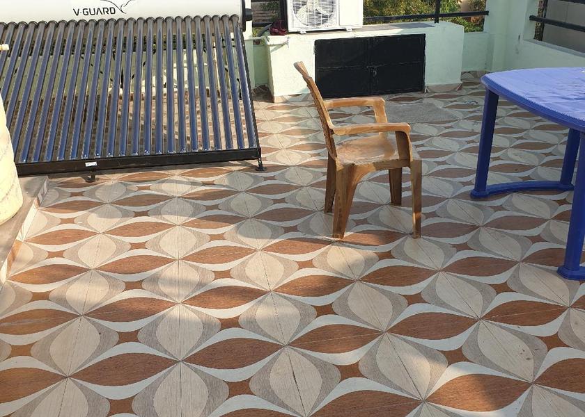 Karnataka Hampi Balcony/terrace