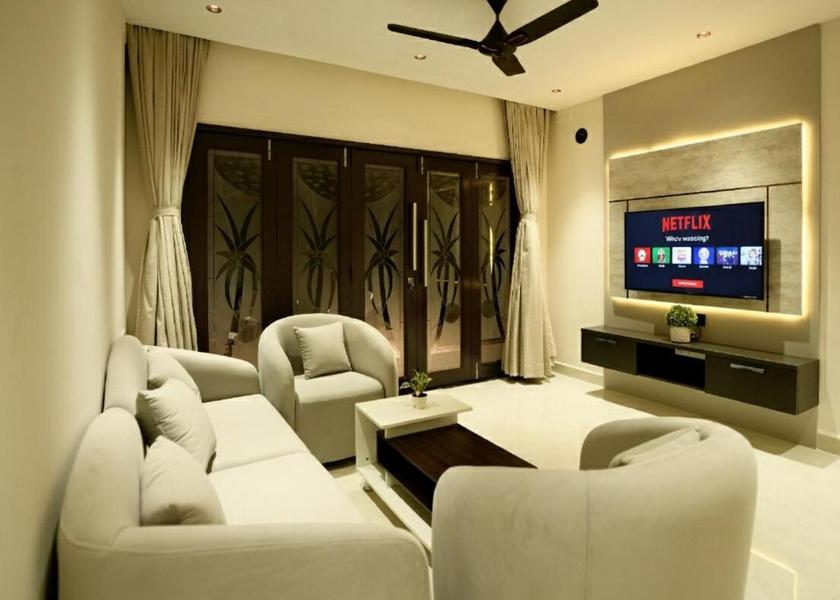 Tamil Nadu Mahabalipuram Shared lounge/TV area