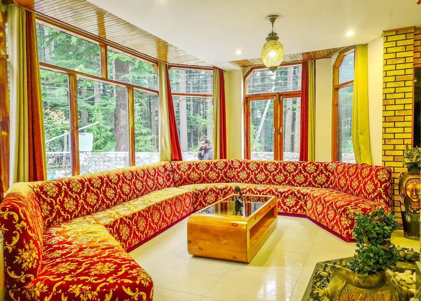 Himachal Pradesh Manali Lobby sitting area