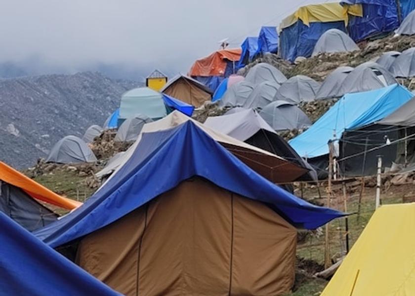 Uttarakhand Kedarnath Living area