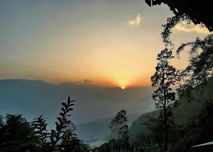 Sikkim Geyzing View from property