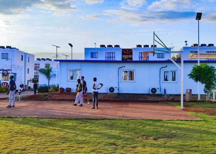 Children's play area - outdoor