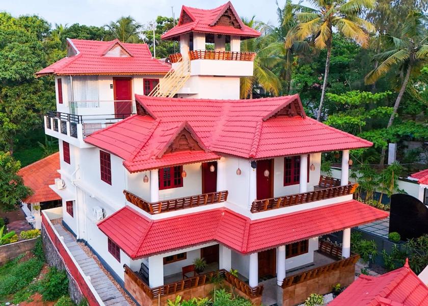 Kerala Varkala Front of property