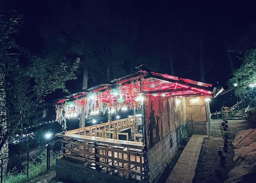 Himachal Pradesh Kasol Garden view