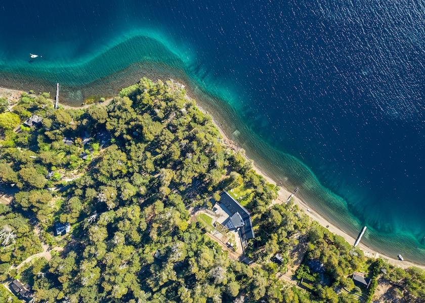 Neuquén Villa La Angostura Aerial view