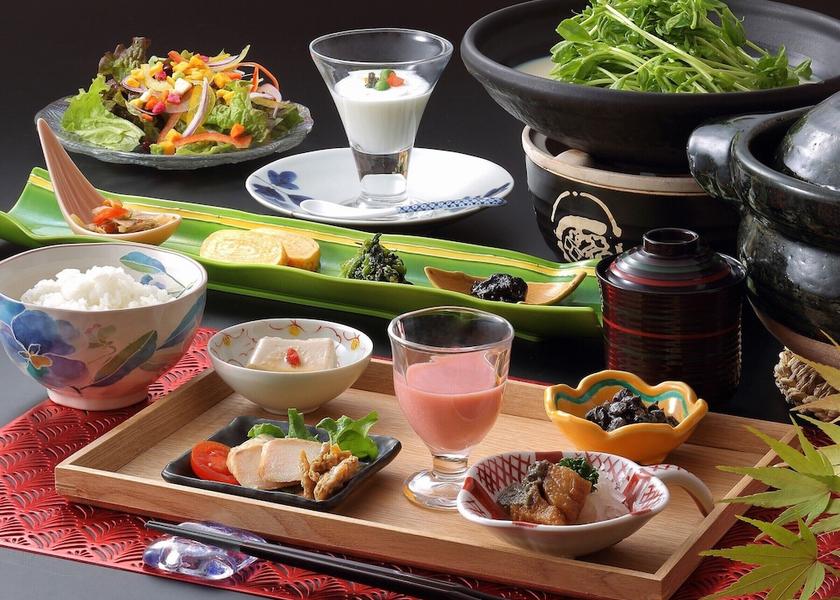 Yamagata Kaminoyama Breakfast meal