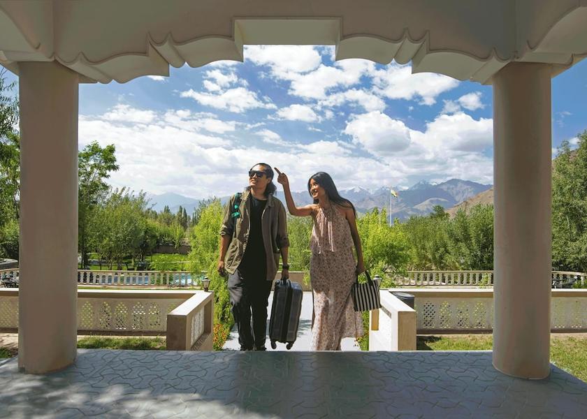 Ladakh Leh Front of property