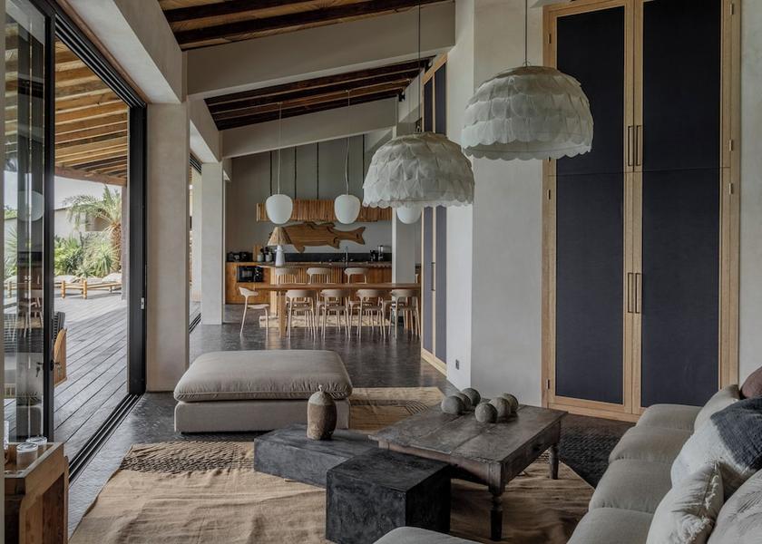 Bali Ceningan Island Living area