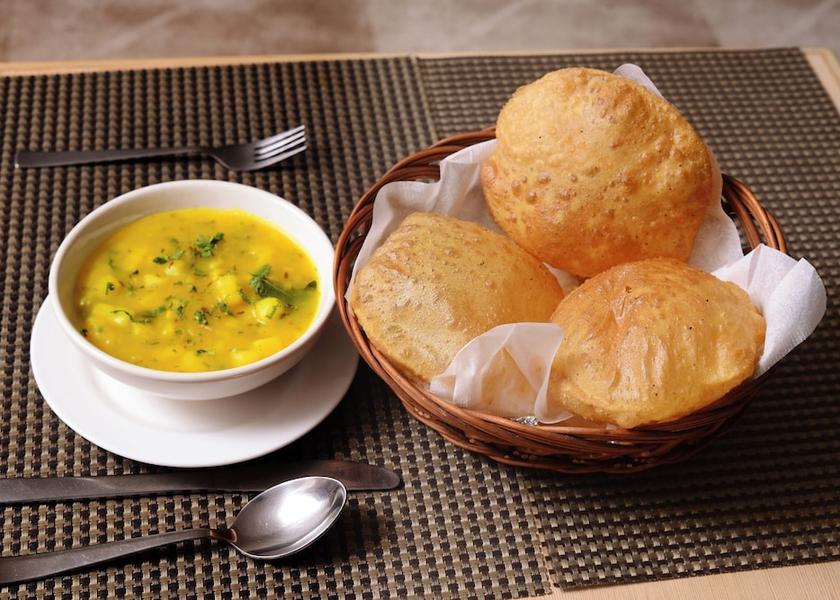 Goa Panaji Breakfast meal