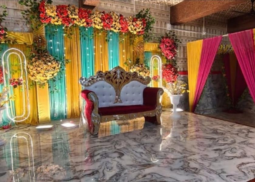 Bihar Lakhisarai Reception hall