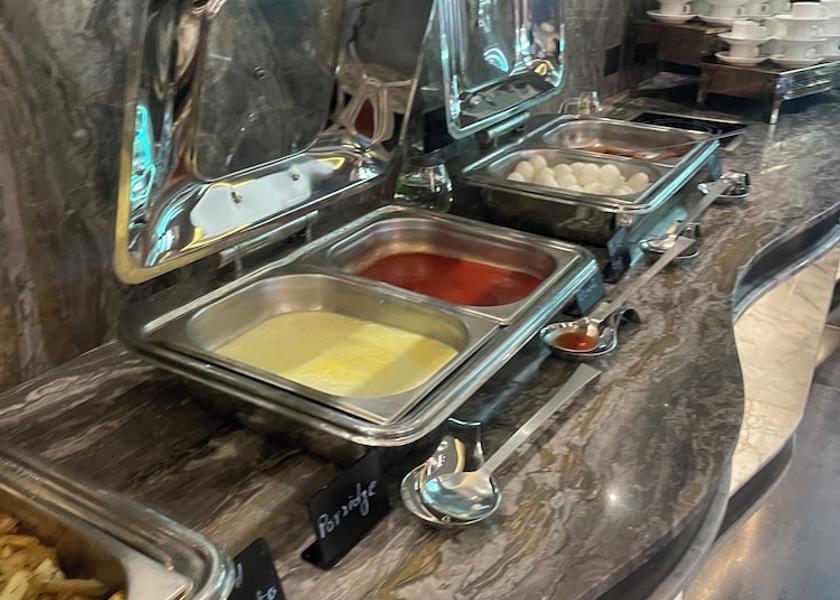 Uttarakhand Badrinath Breakfast buffet