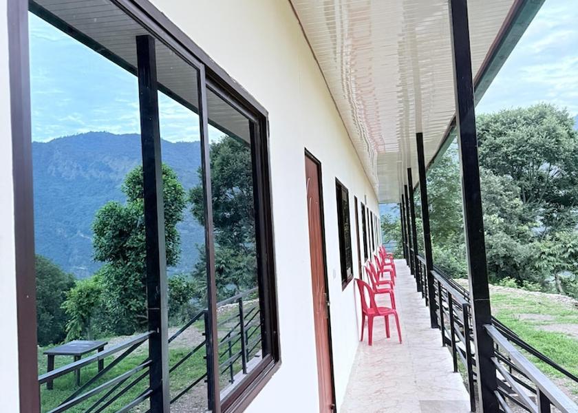 Uttarakhand Guptkashi Balcony view