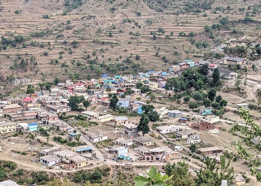 Uttarakhand Barkot View from property