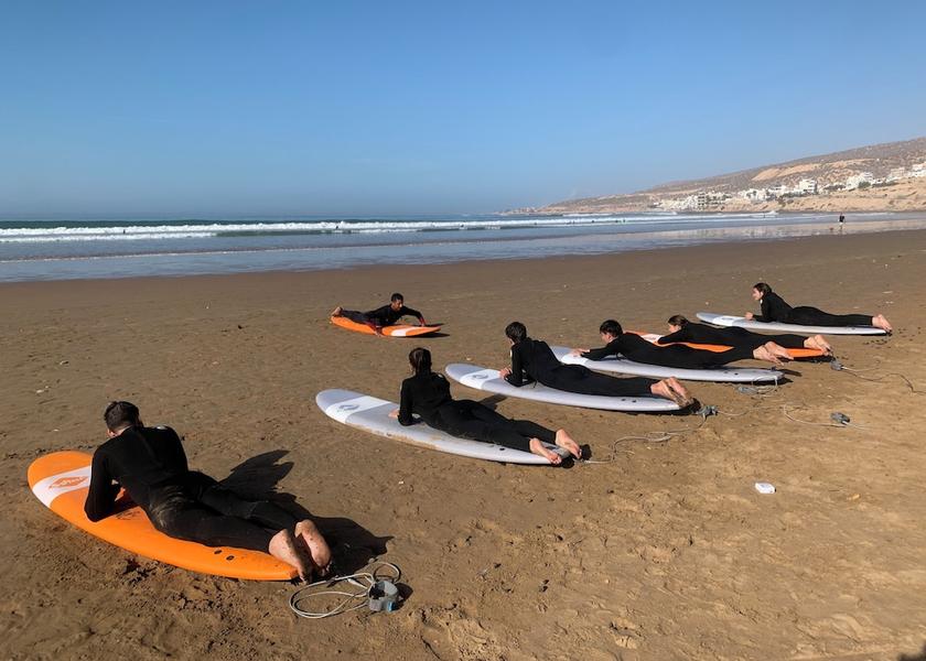 Surfing/boogie boarding