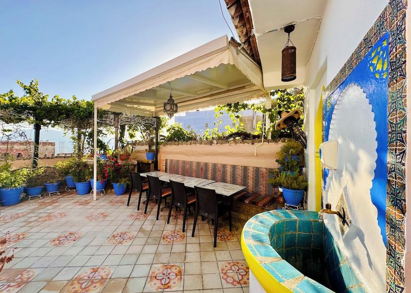 Tanger-Tetouan-Al Hoceima Chefchaouen Terrace/patio
