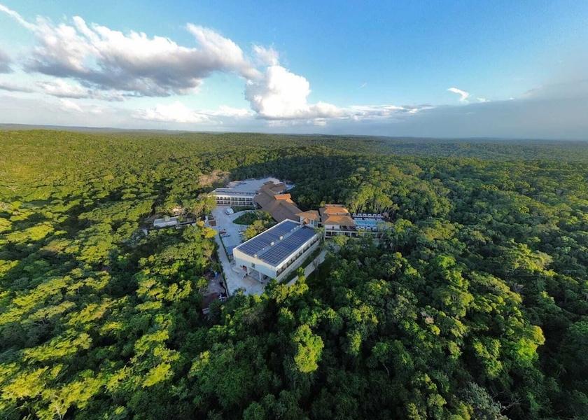 Campeche Calakmul Aerial view