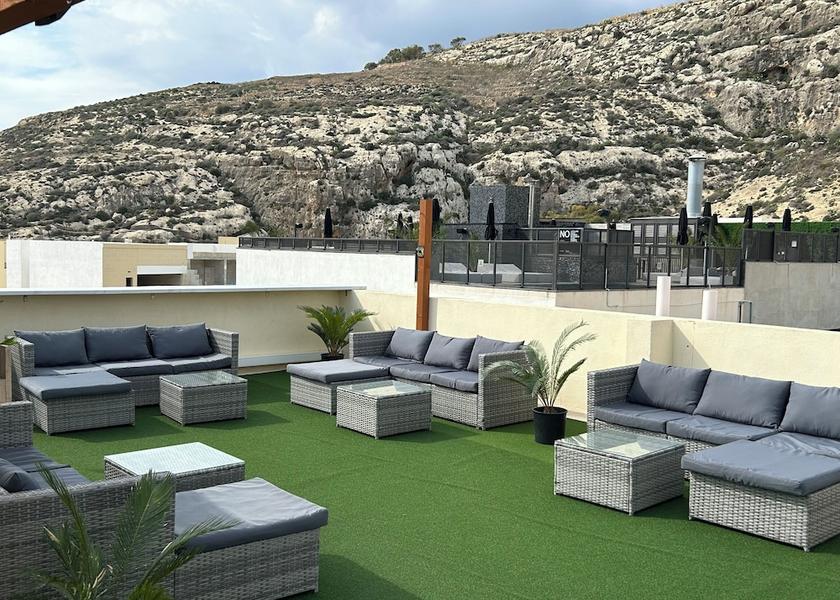 Rooftop terrace