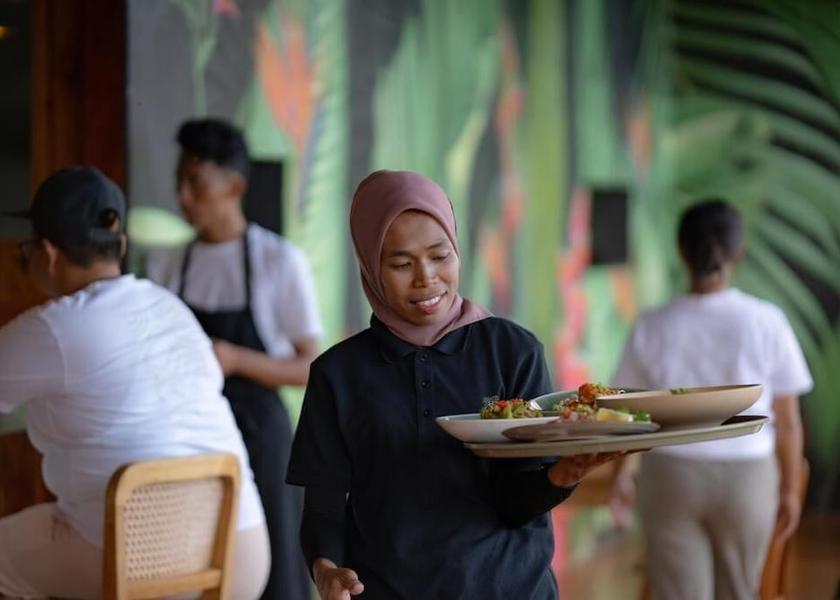West Nusa Tenggara Sumbawa Barat Breakfast area
