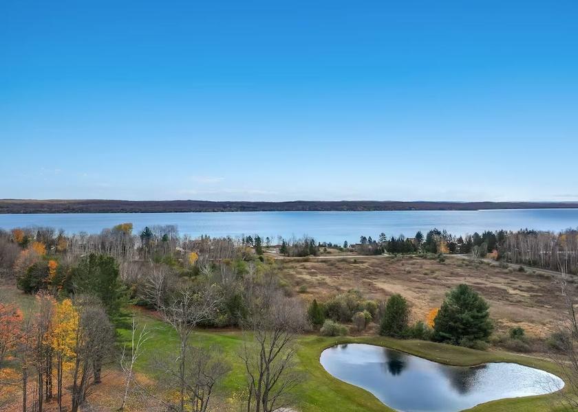 Michigan Kewadin View from property