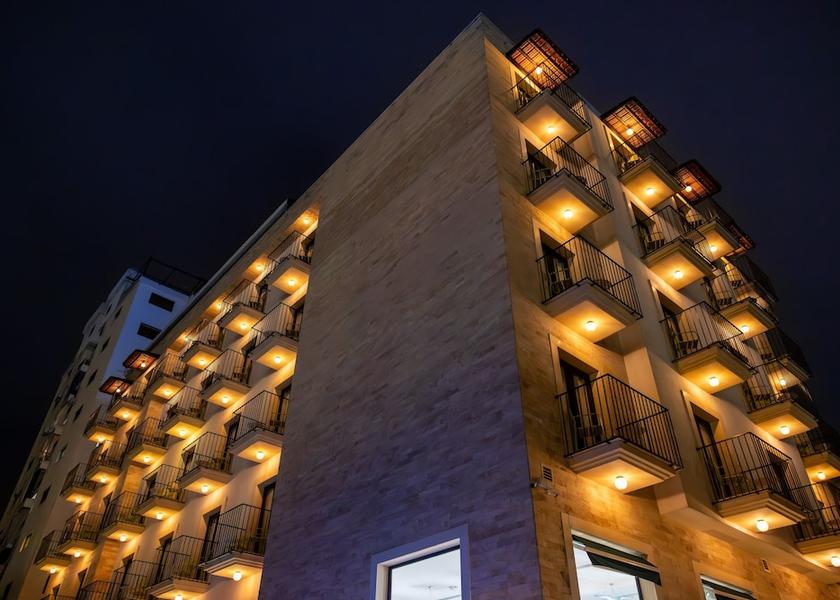 Front of property - evening/night