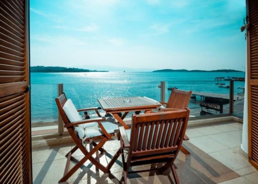 Izmir Foça Balcony view