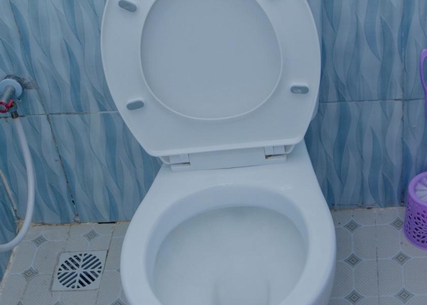 Raised toilet seat