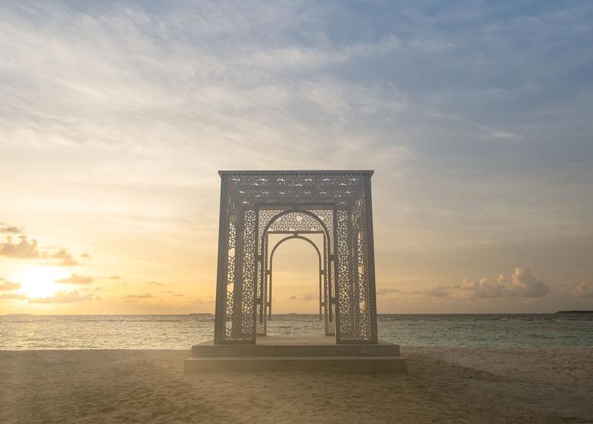 Raa Atoll Ifuru Outdoor wedding area
