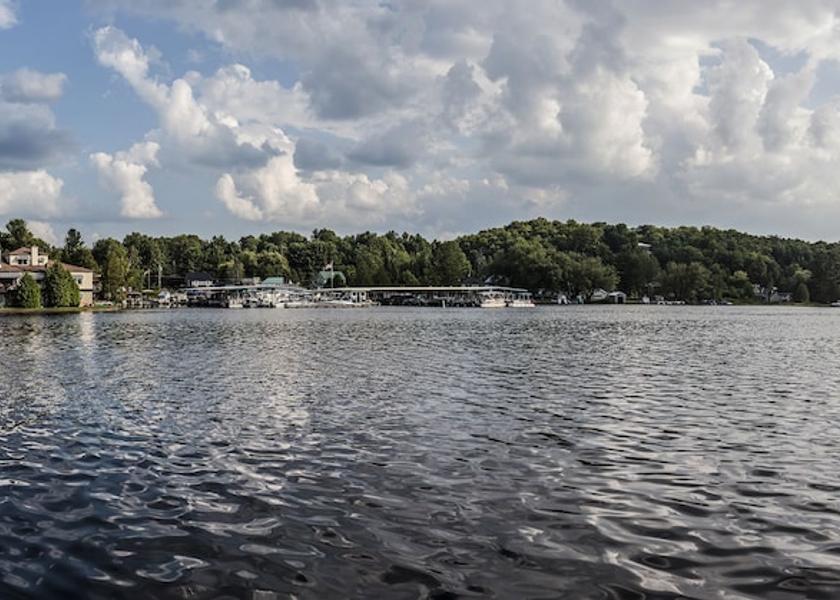 New York Saranac Lake View from property