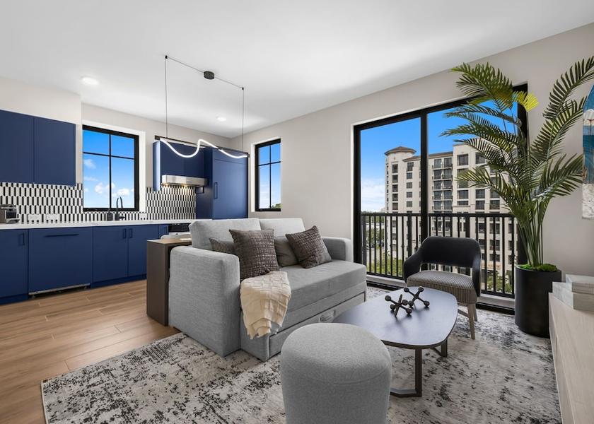 Florida Coral Gables Living room