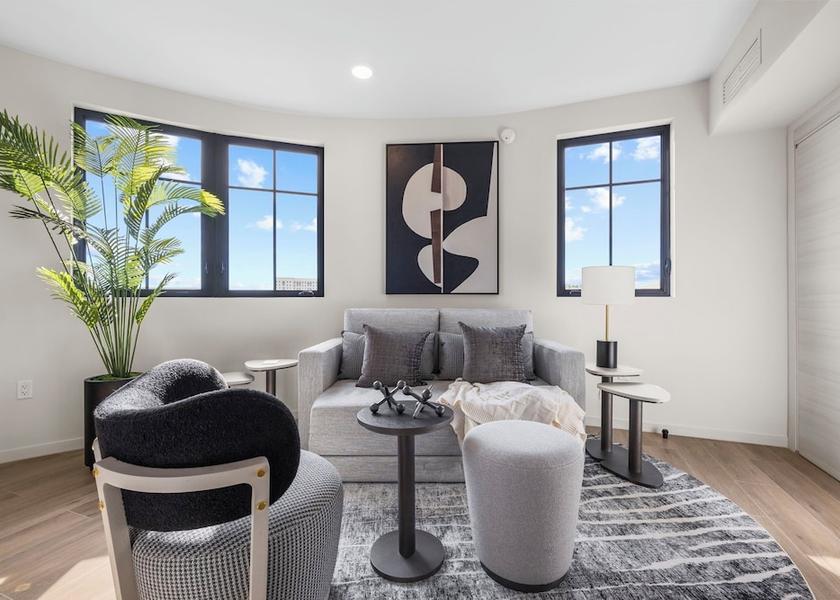 Florida Coral Gables Living room