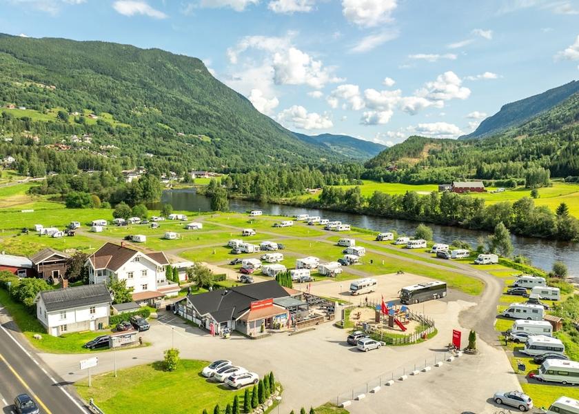 Buskerud Gol Aerial view