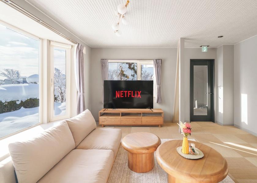 Hokkaido Kamifurano Living area