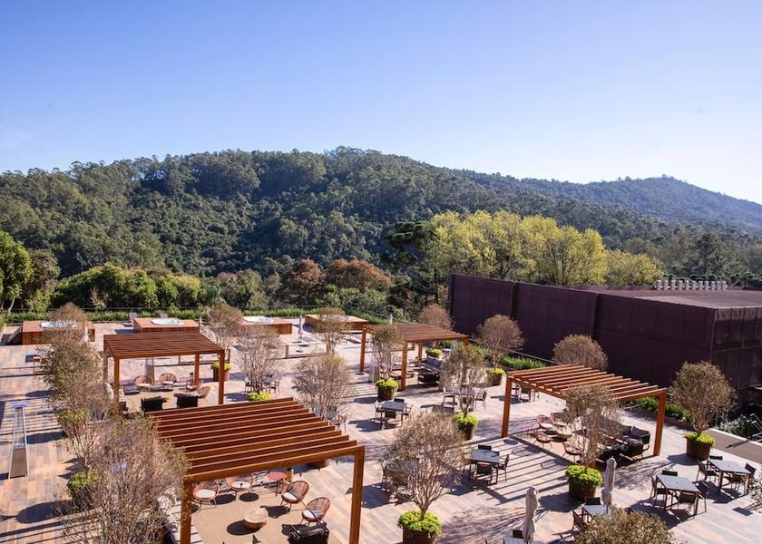 São Paulo State Águas de Lindóia Terrace/patio