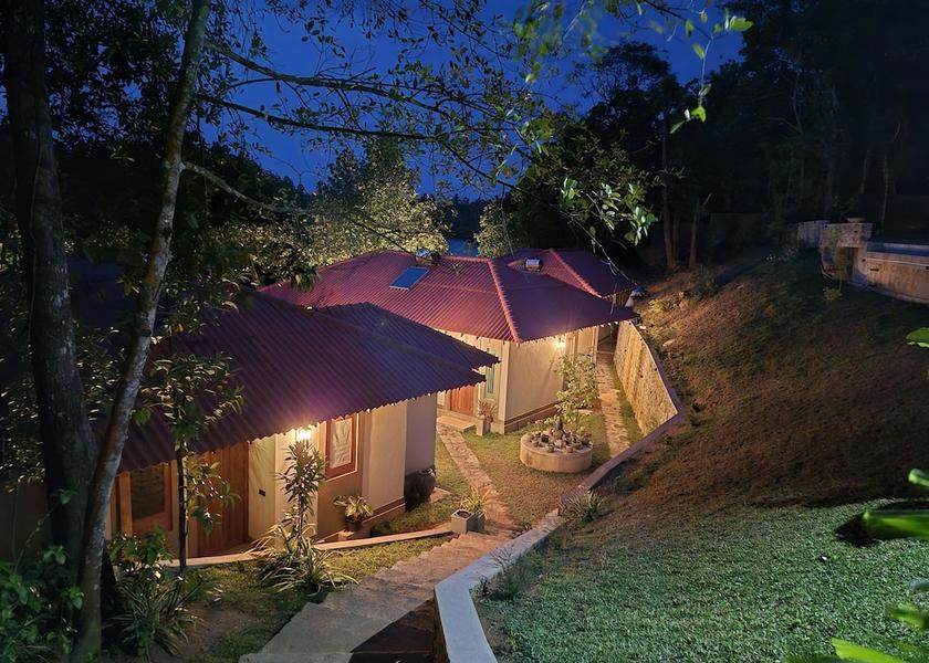 Front of property - evening/night