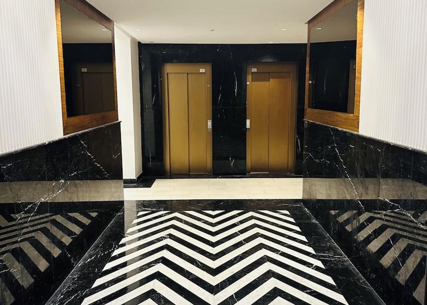 Interior entrance